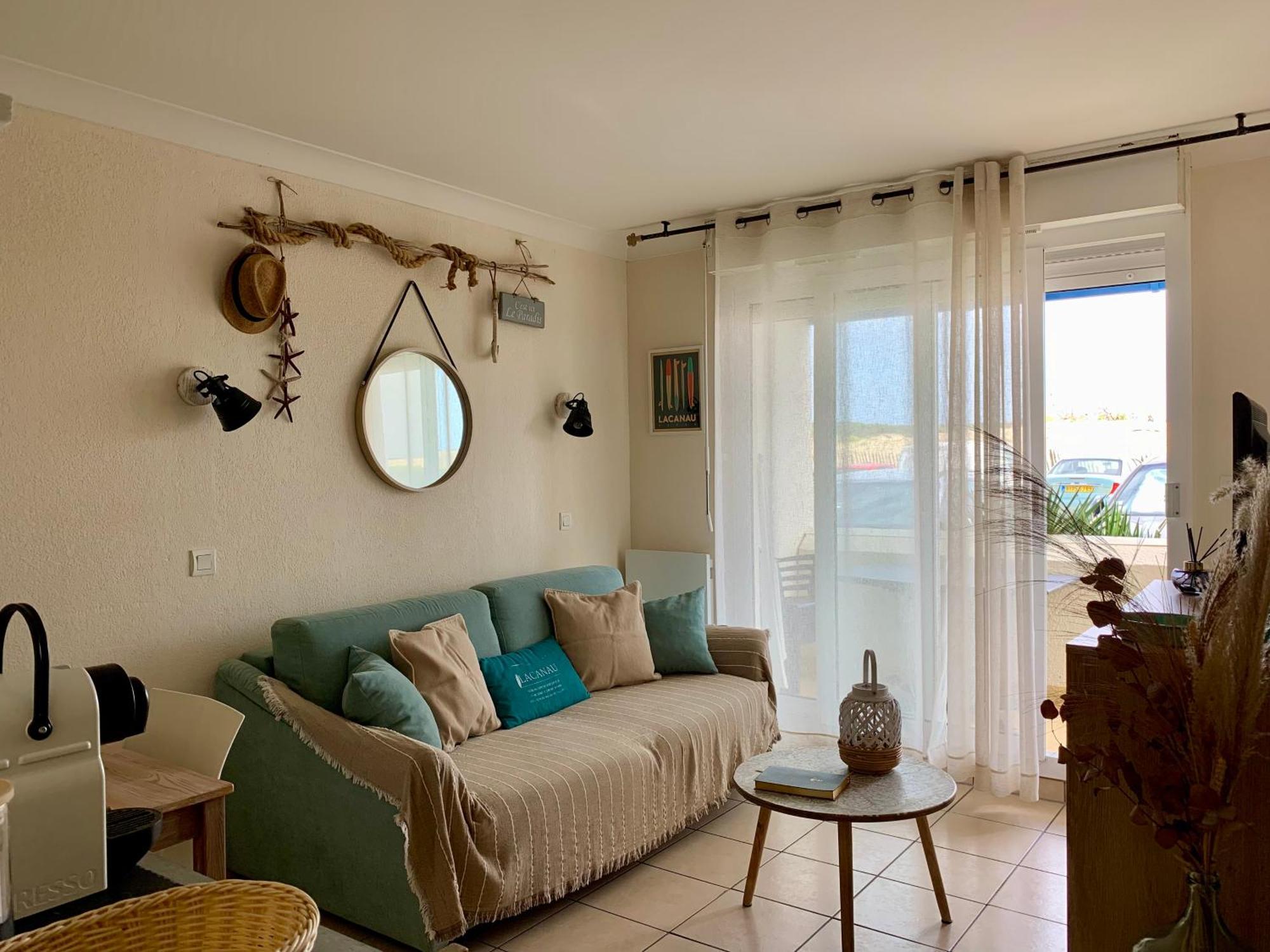 Appartement Rez-De-Chaussee Entre Dunes Et Ocean Lacanau Buitenkant foto