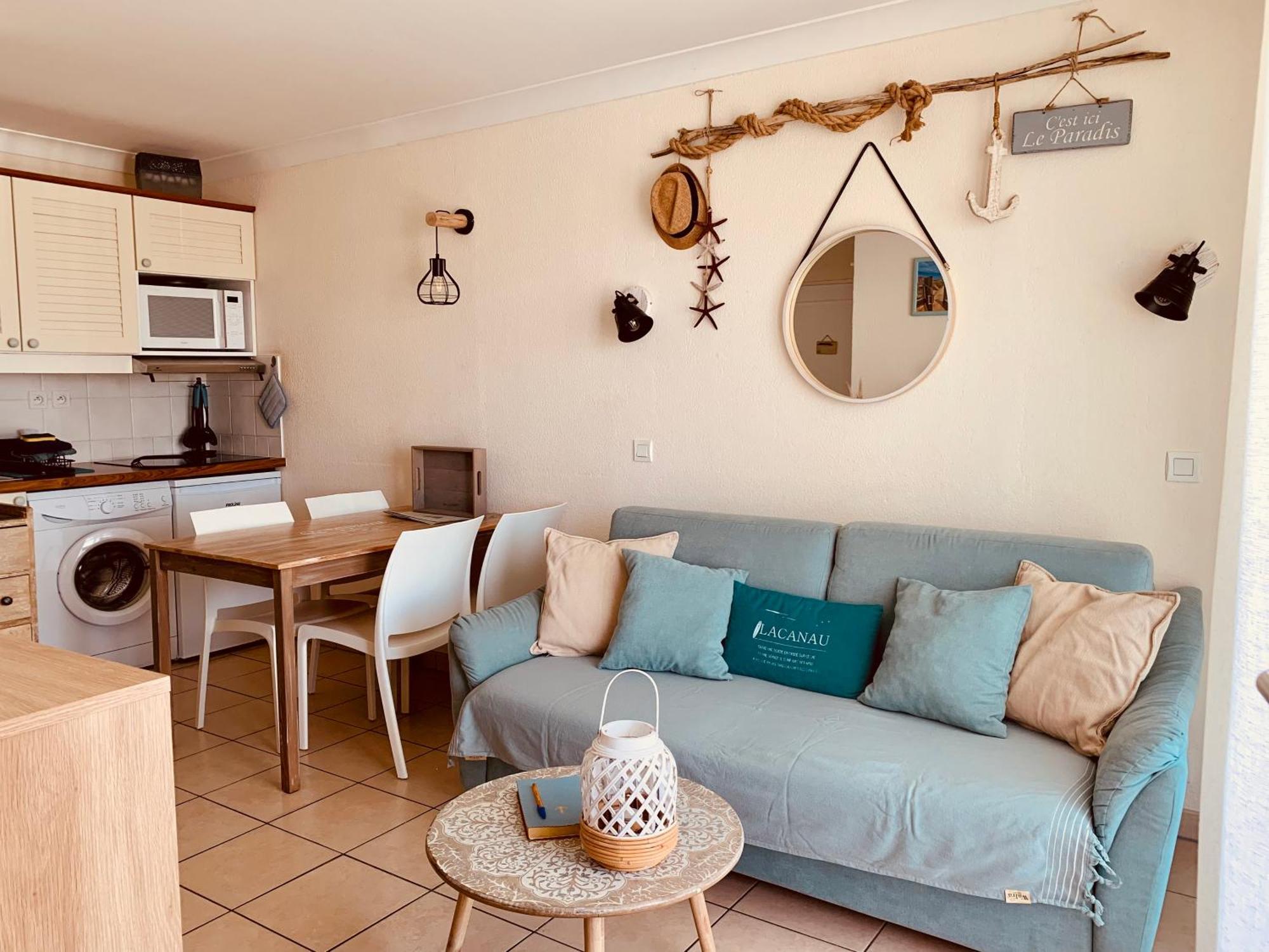 Appartement Rez-De-Chaussee Entre Dunes Et Ocean Lacanau Buitenkant foto
